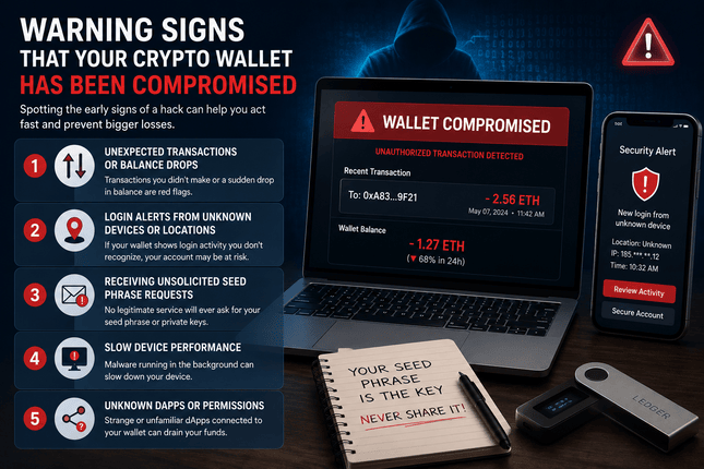 Crypto wallet security warning guide