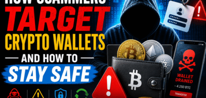 How scammers target crypto wallets