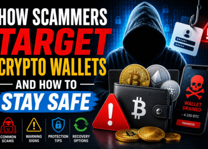How scammers target crypto wallets