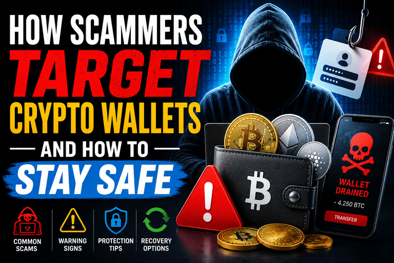 How scammers target crypto wallets
